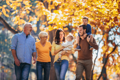 Autumn family